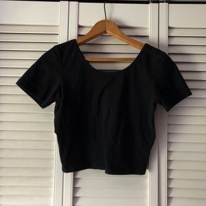 American Apparel crop top